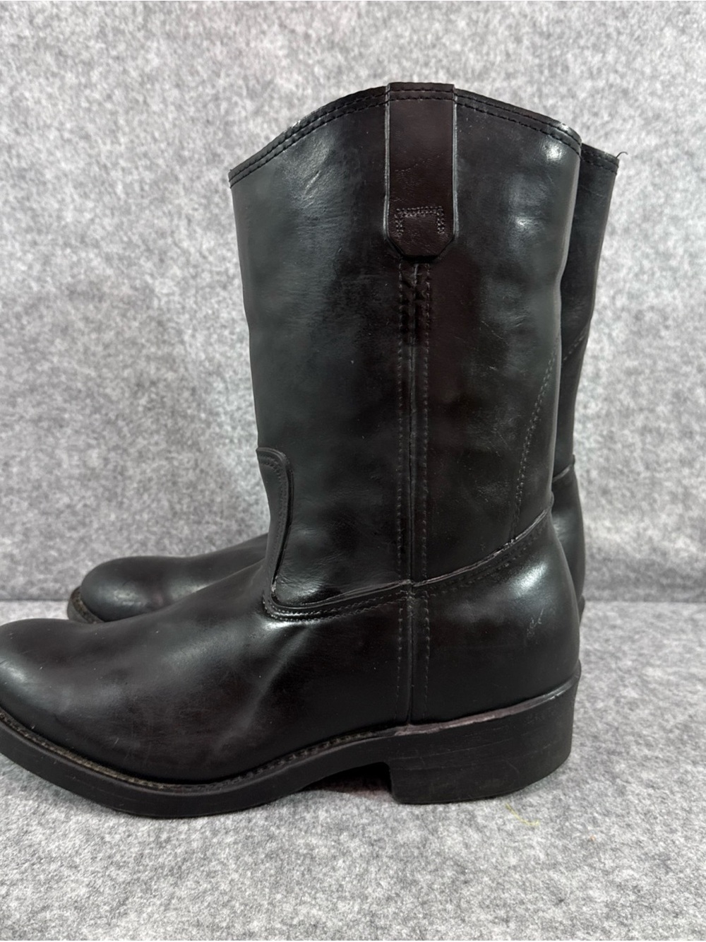 LaCrosse Rubber Boots - Mens 10 - Waterproof Black Mid Calf Hunting Outdoor - Picture 9 of 13